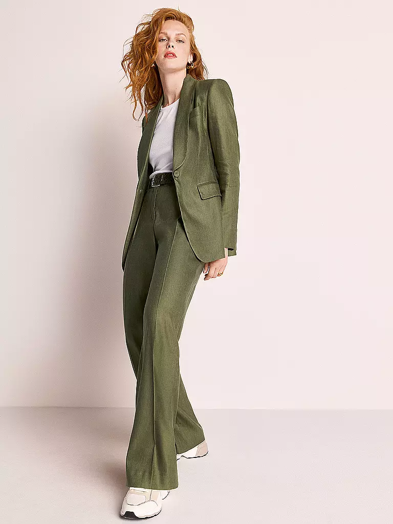RIANI Businesshose Wide Fit olive