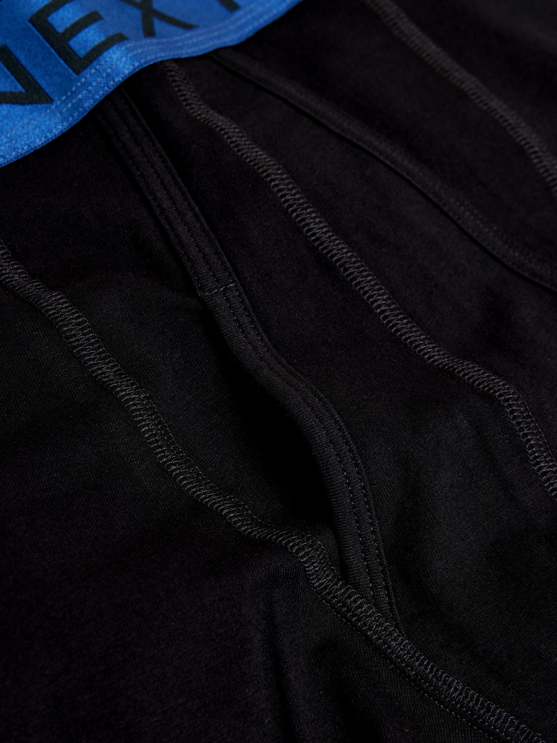 Zwart met felgekleurde glanzende taillebanden - Standaard - 10 Boxershorts zonder plooi