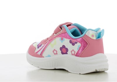 Gabby's Dollhouse Blinkende Sneakers, Fuchsia/White