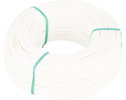 Mamutec witte waslijn met textielkern Ø 3 mm, 60 m