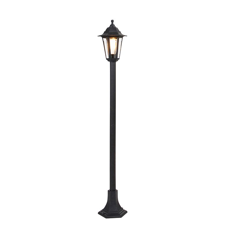 Klassieke lantaarn zwart IP44 - New Haven