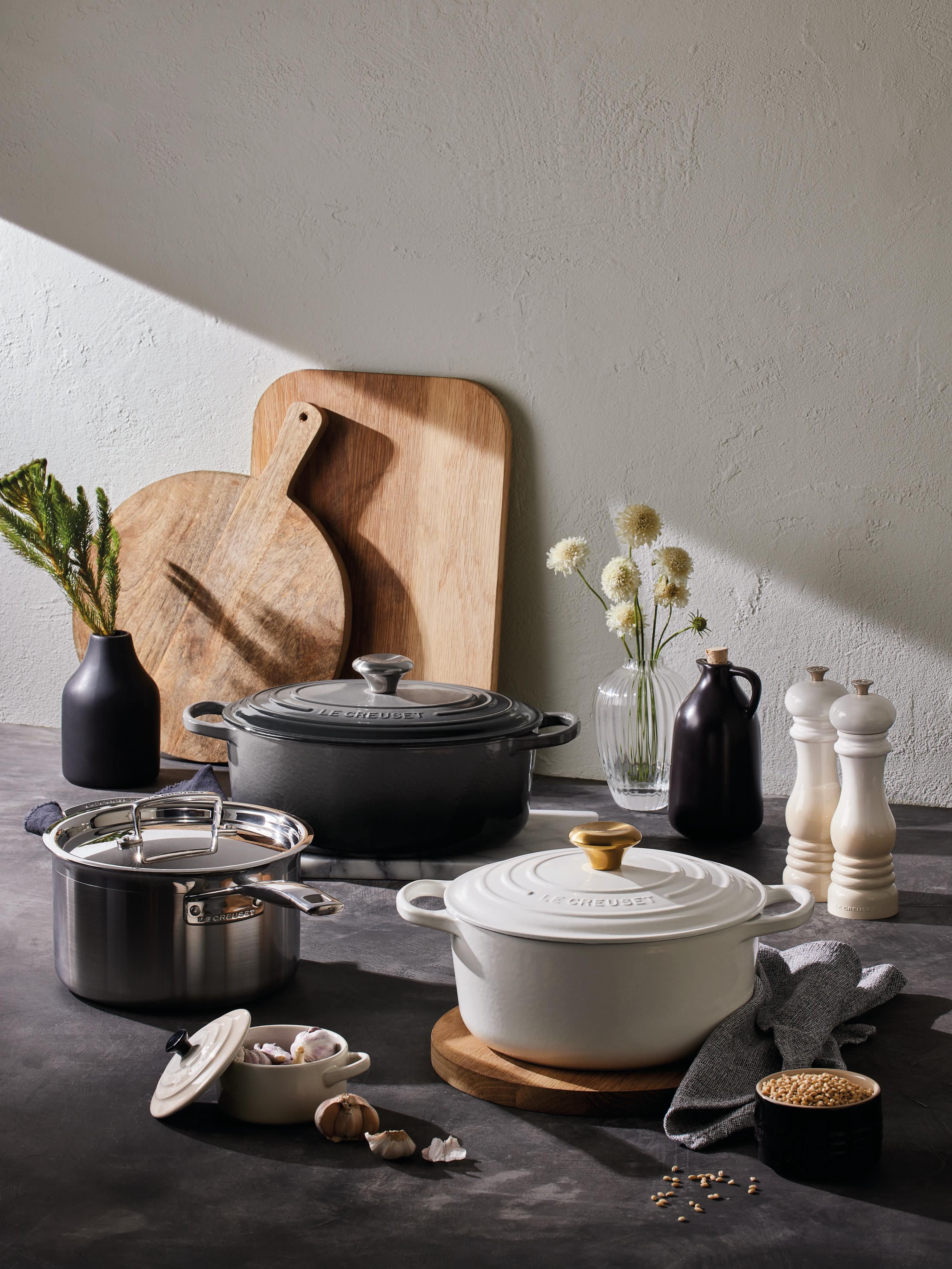 Ronde braadpan Signature Collection van gietijzer