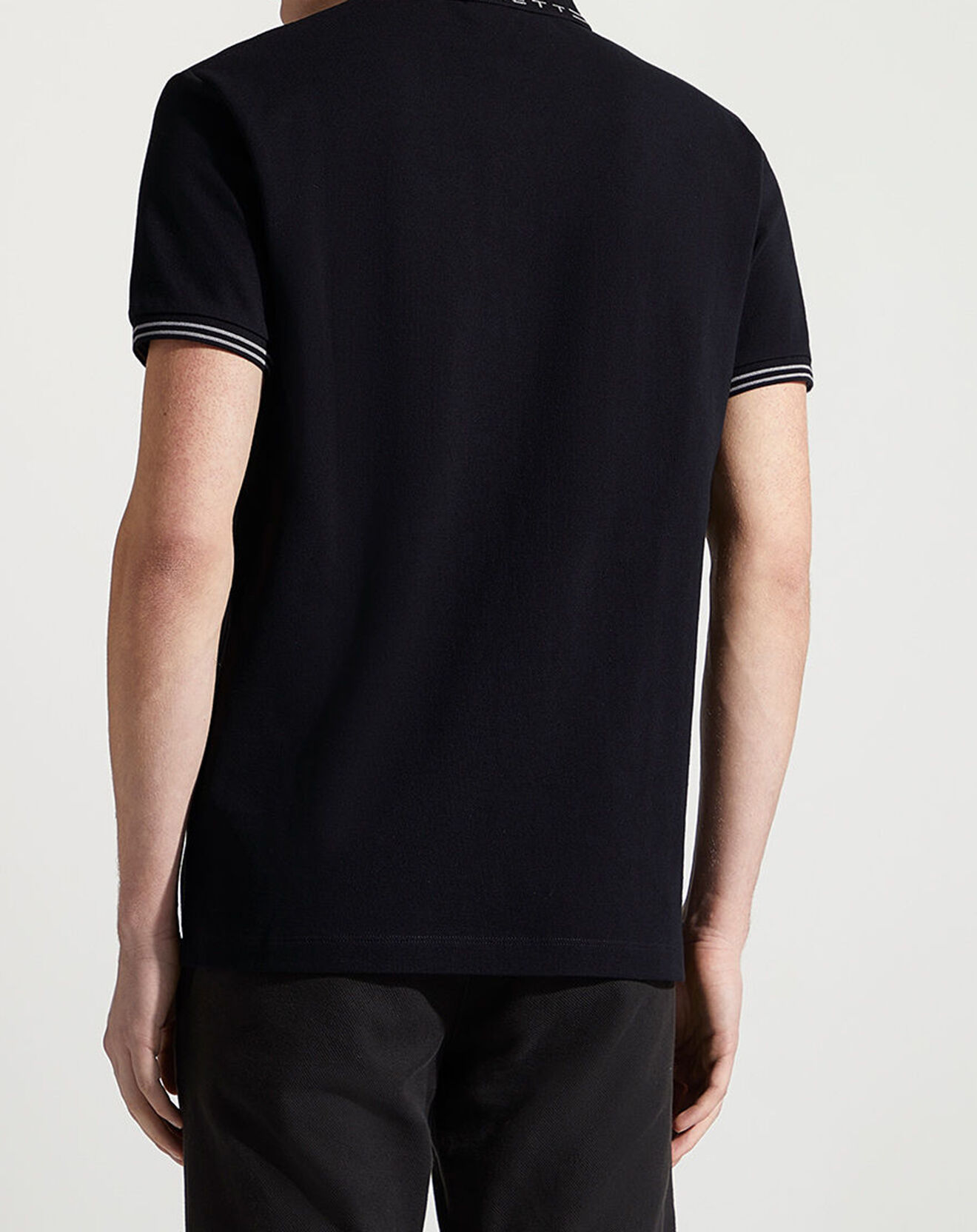Hackett London Polo Regular Fit uni Aston Martin Racing Logo noir