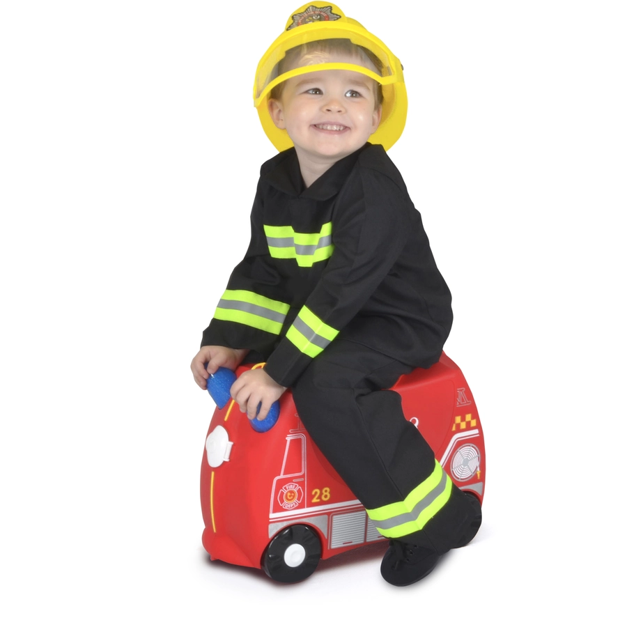 trunki Kinderkoffer - Feuerwehrauto Frank