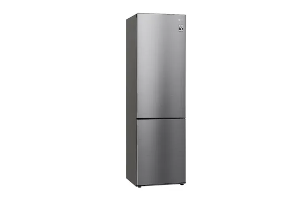 LG GBP62PZNBC - Køleskab/fryser - bund-fryser - bredde: 59.5 cm - dybde: 67.5 cm - højde: 203 cm - 384 liter - Klasse B - stål