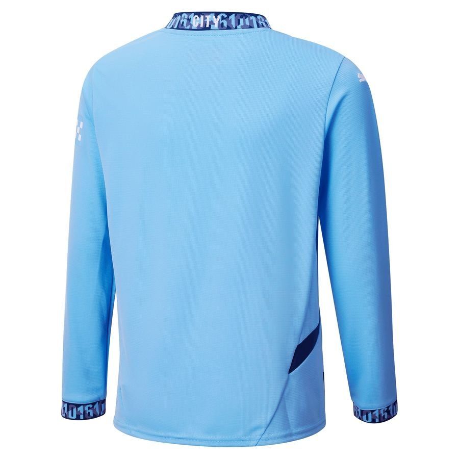 Manchester City Maillot Domicile 2024/25 Enfant Manches Longues