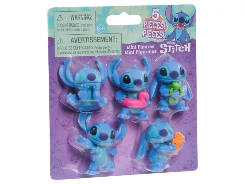 Disney Stitch Figures 5 Pack 5,5 cm