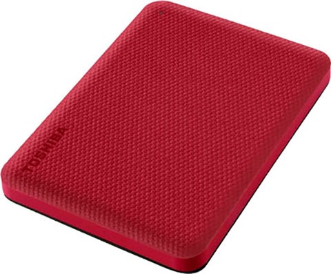Toshiba externe HDD-Festplatte »Canvio Advance 4TB Red 2020« 2,5 4 TB Anschluss USB 3.2