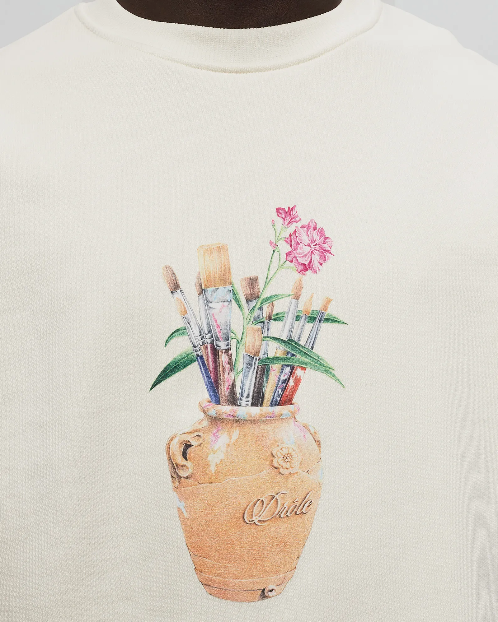 Drôle de Monsieur Le Sweatshirt Pinceaux