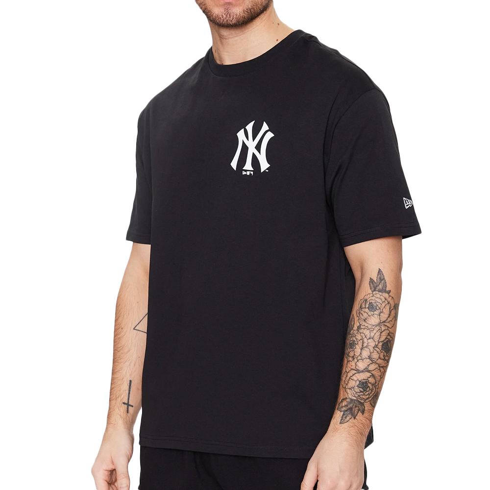 New Era T-shirt Noir Homme New Era Floral