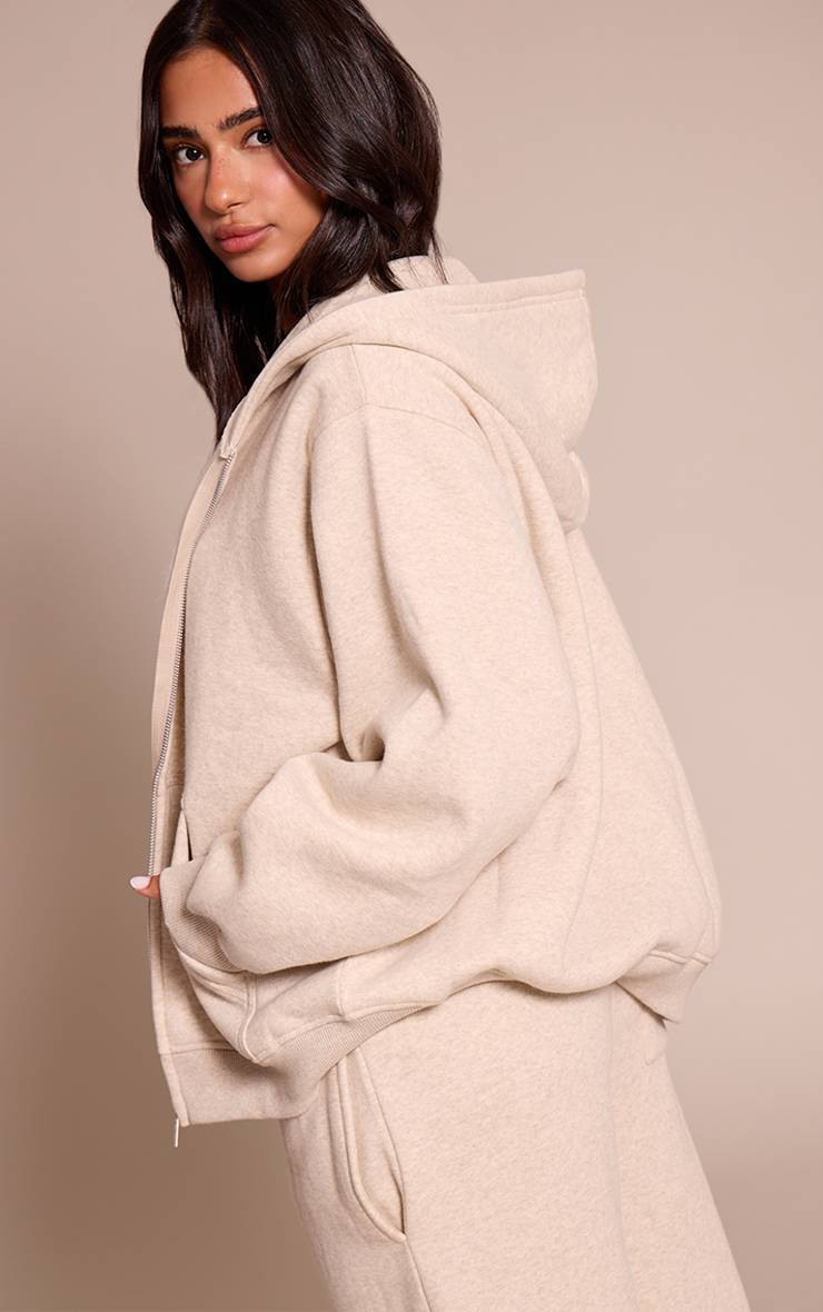 Avoine Sweat À Casynthétiqueche Zippé En Molleton De Coton Petite