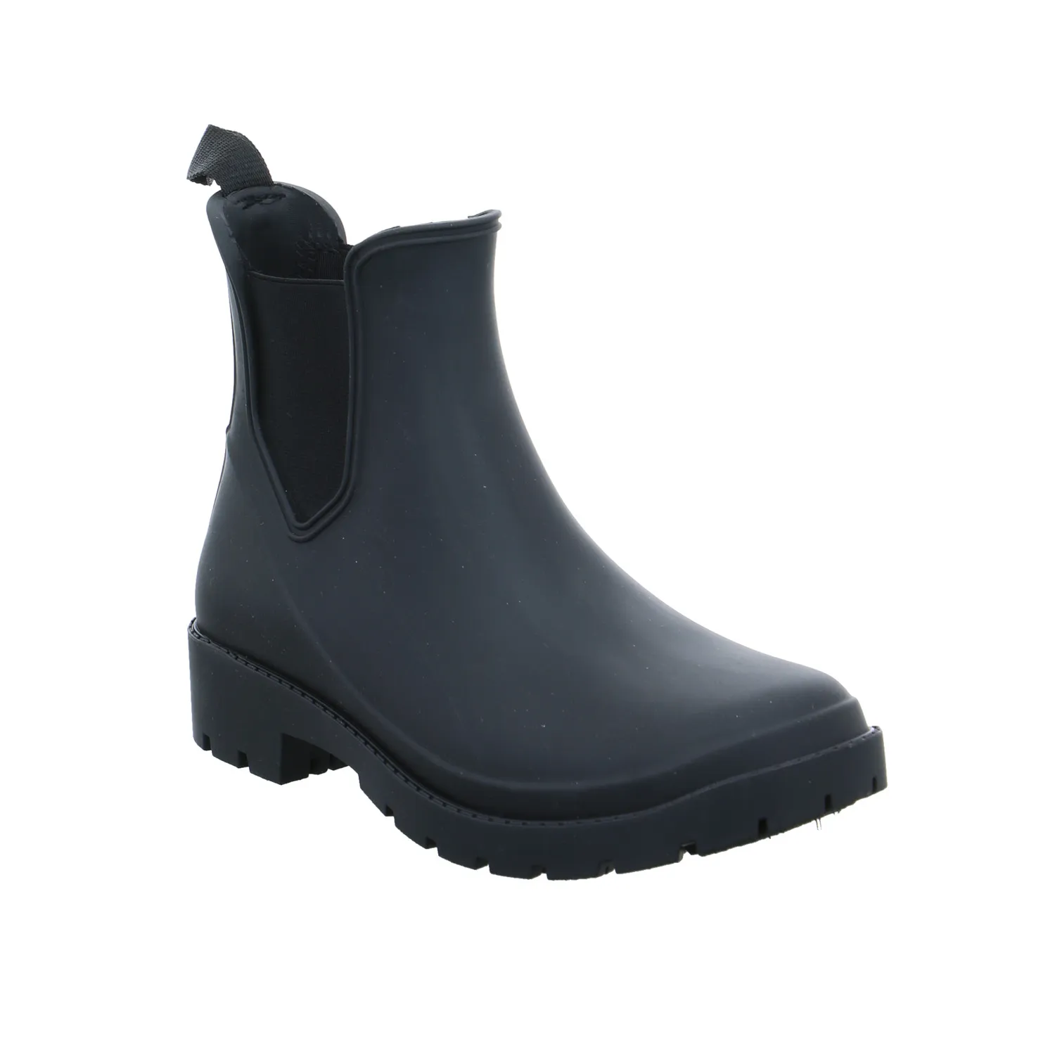 Damen-Gummistiefel Schwarz Synthetik