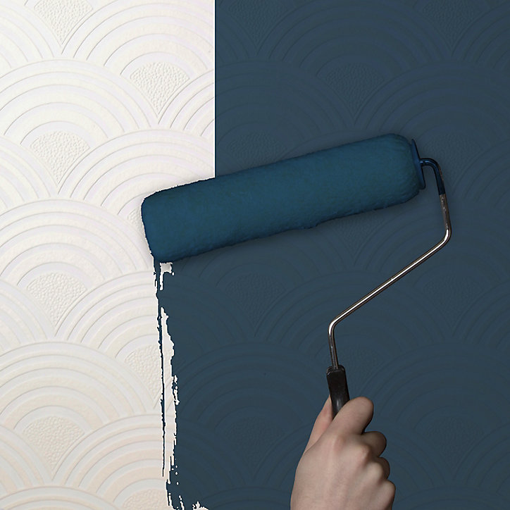 Papier peint expansé vinyle sur intissé Mubala Artdeco GoodHome blanc