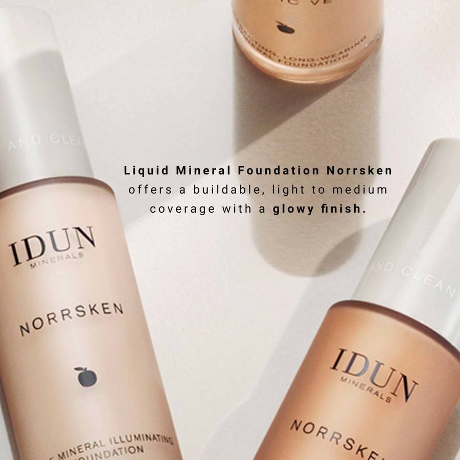 IDUN Minerals Norrsken Pure Mineral Illuminating Foundation Disa 30ml