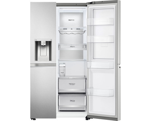 LG GSJV91BSAE Side-by-Side koelkast (B x H x D): 913 x 1790 x 735 mm