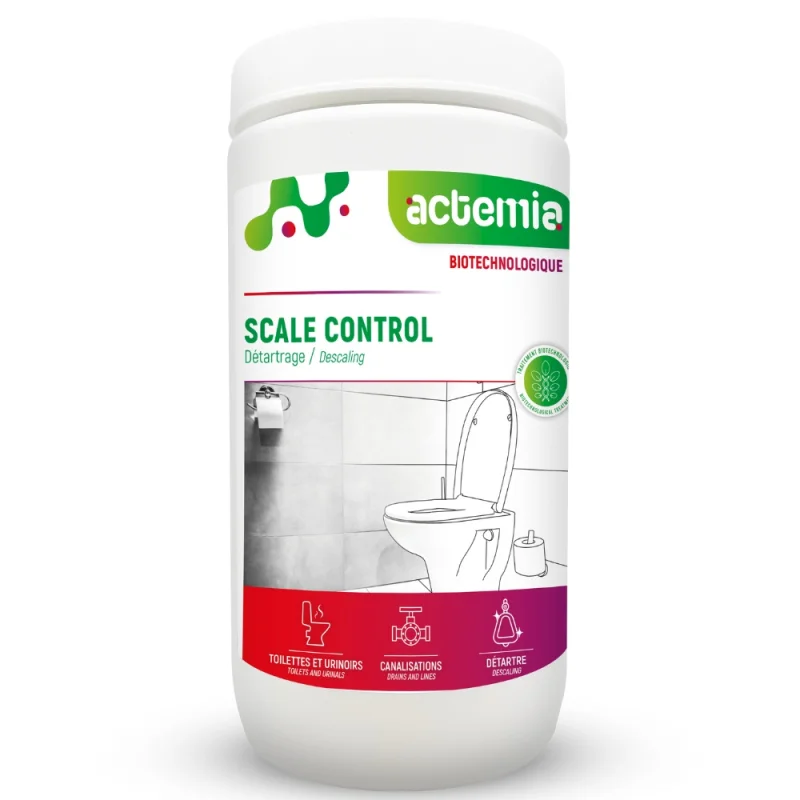 ACTEMIA - Poudre antitartre WC - 6 boîtes