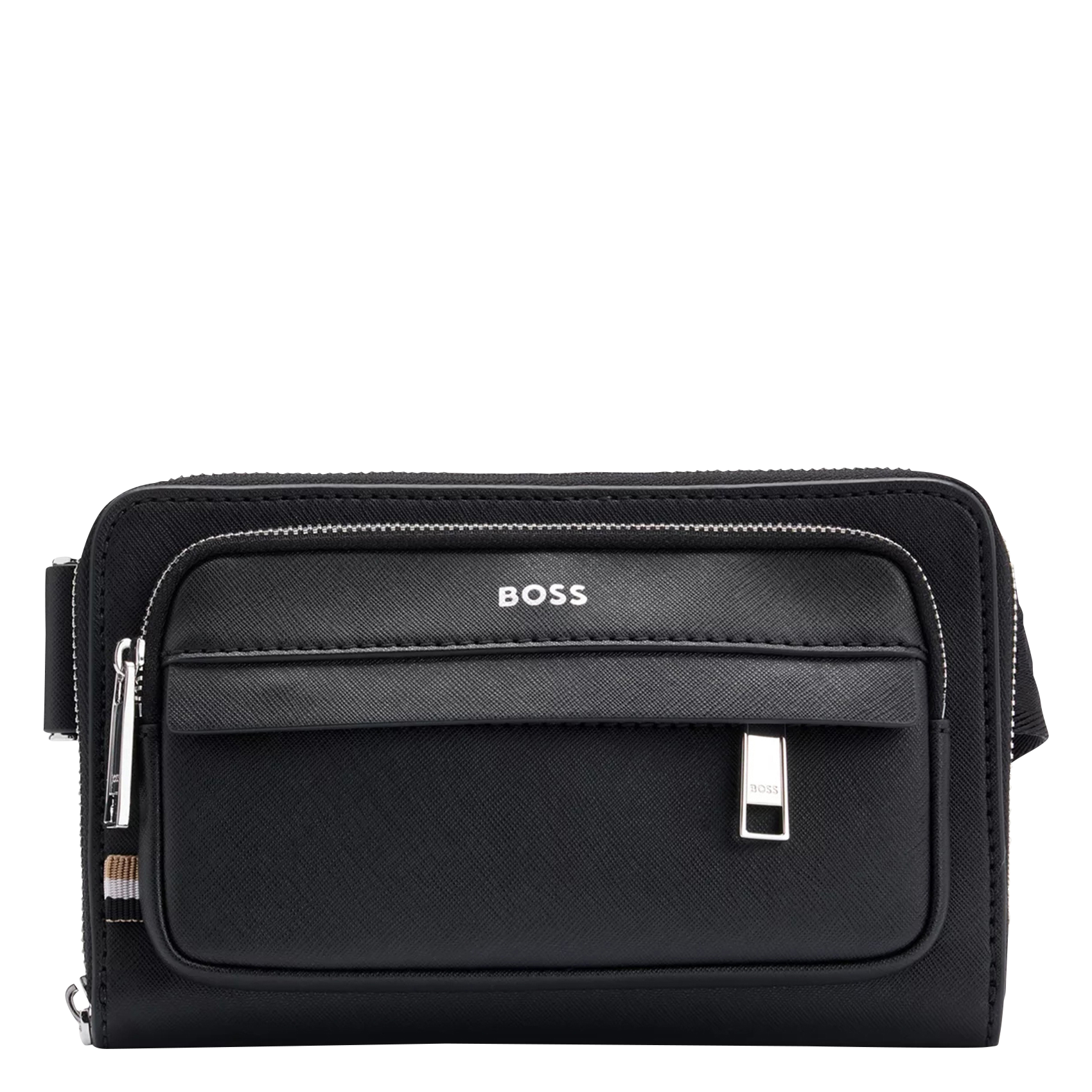 Sac banane en cuir | Noir