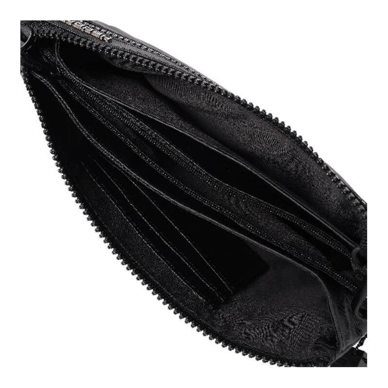 Sac bandoulière Emma 24 cm Creased Black