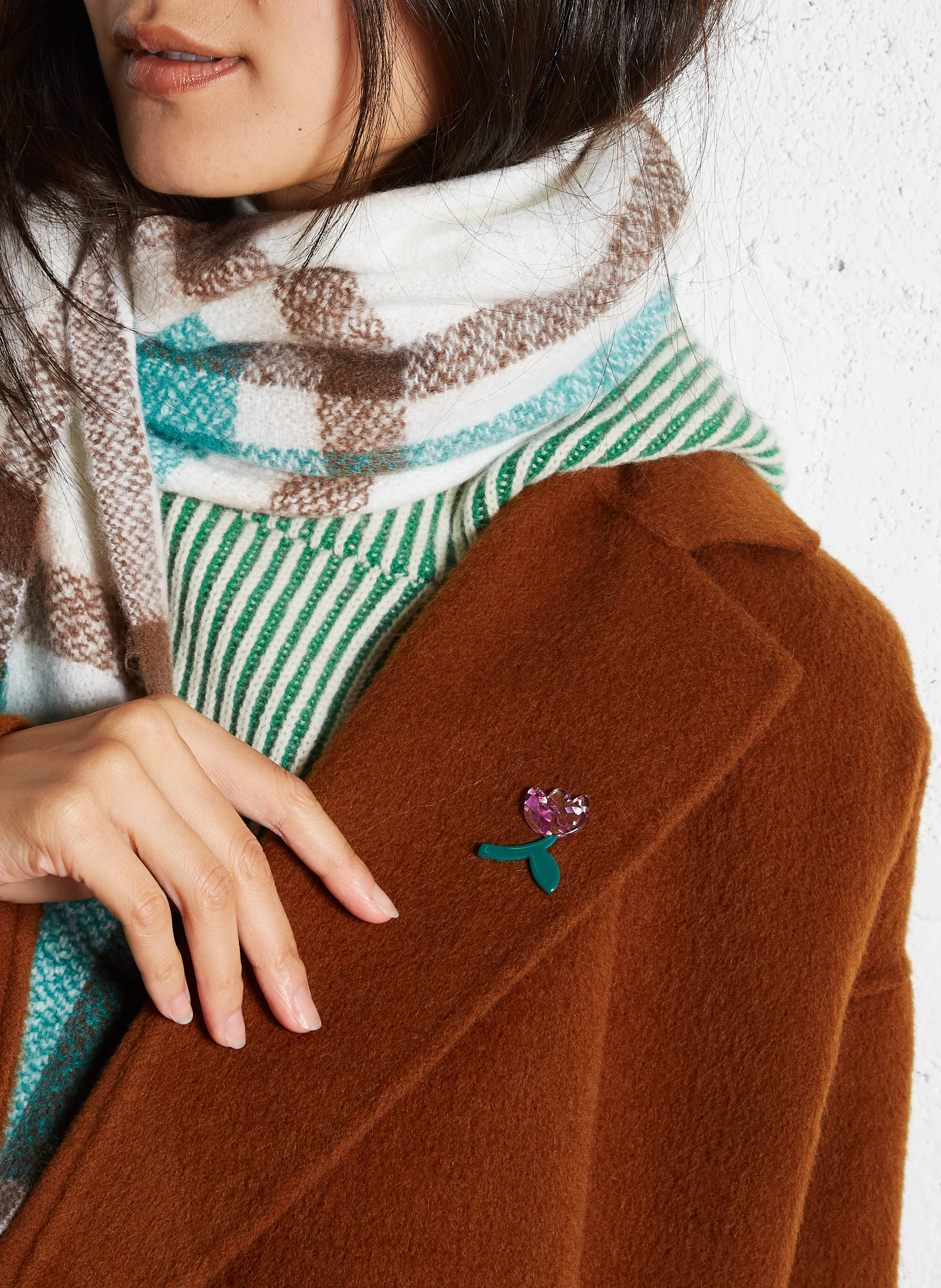 ORNELL - Broche | Multicolore