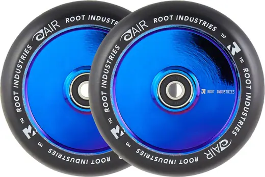 Root Air 110mm Sort Hjul Til Løbehjul 2-pak