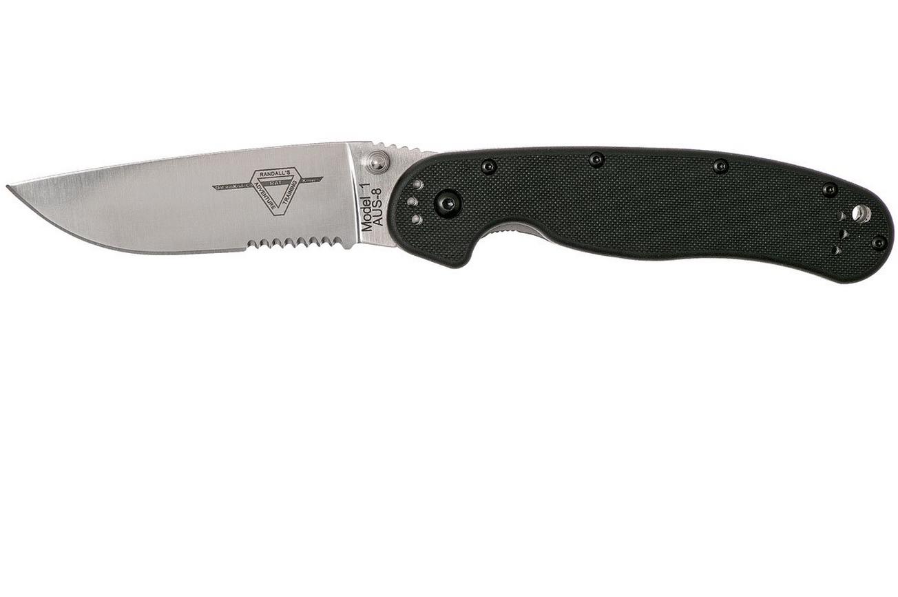 Ontario RAT-1 SS serrated edge, 8849