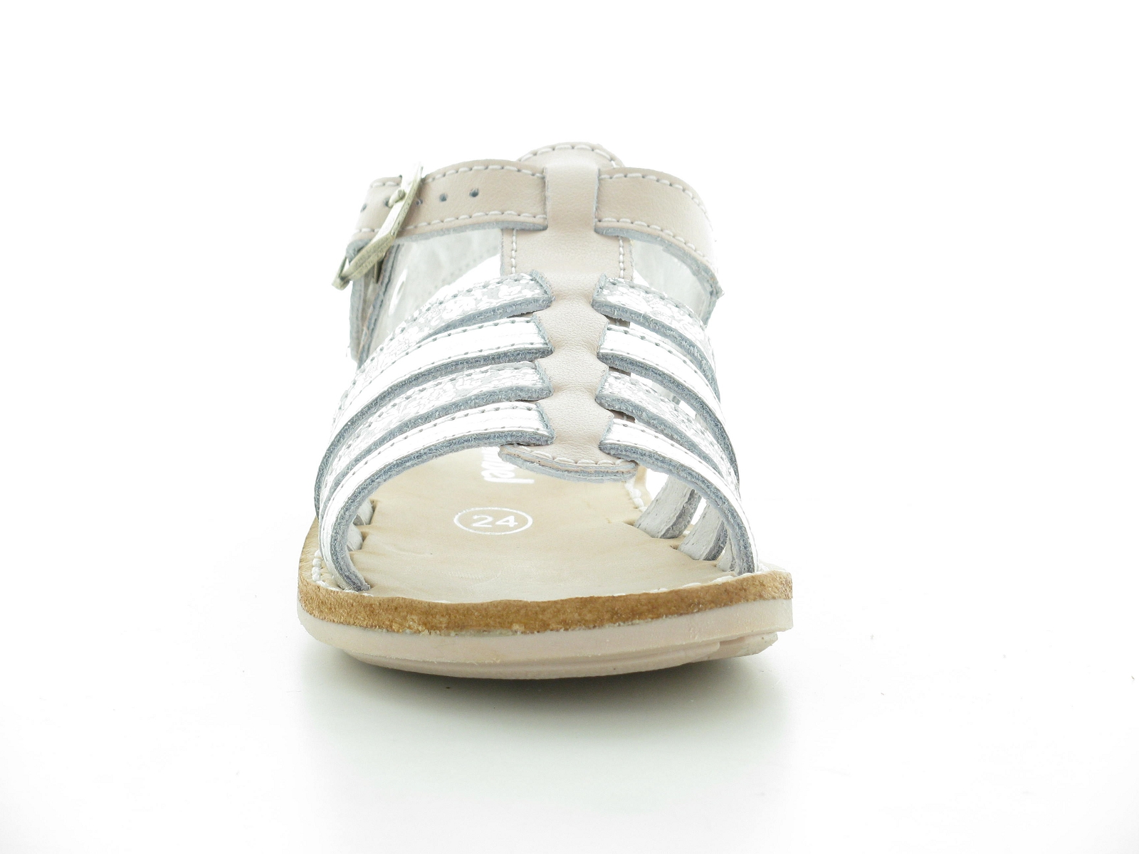 Minibel 4-CHANA Cuir Rose Pâle