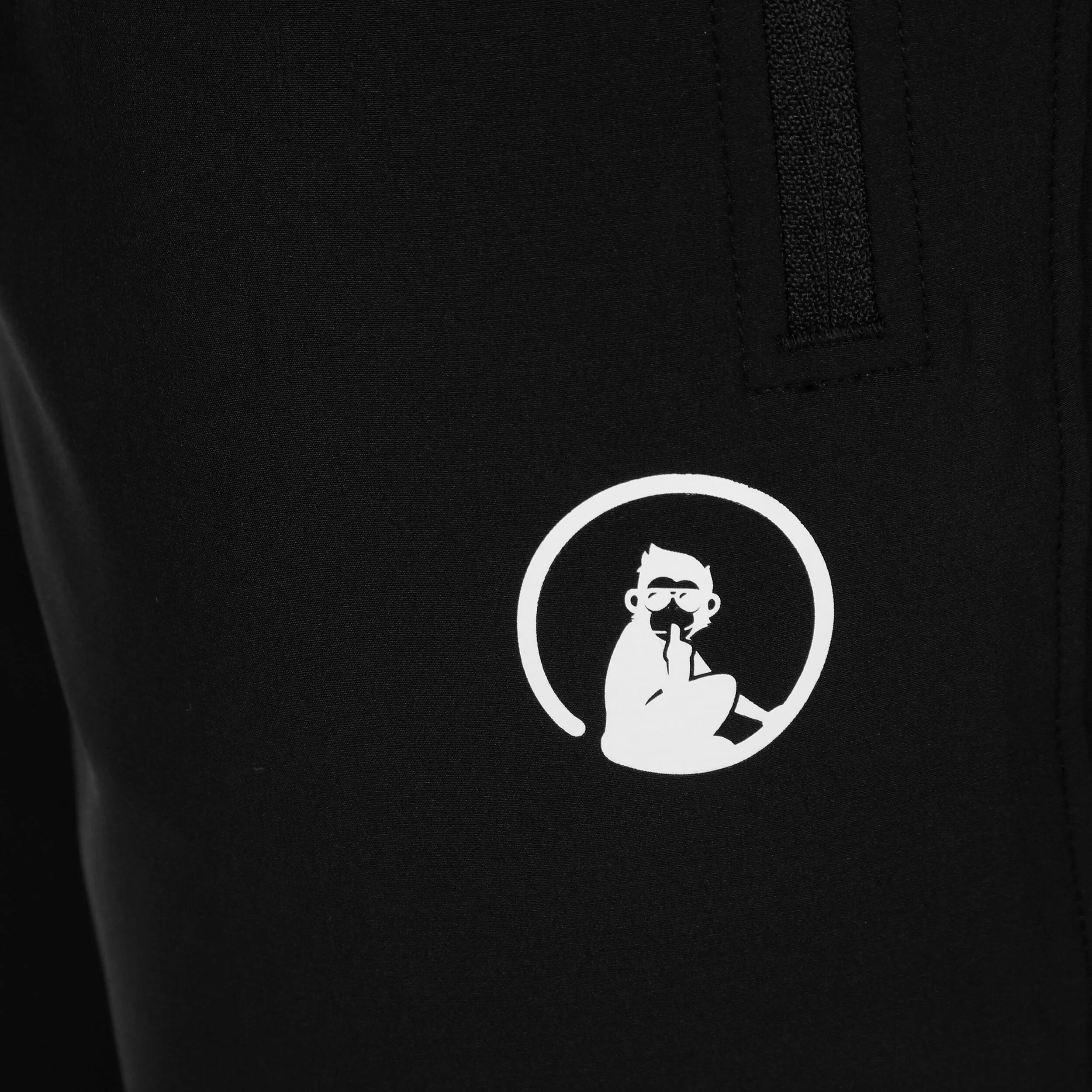 Quiet Please Return Pantalon Survêtement Hommes - Noir