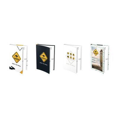 Agenda Roadsign - 1 jour par page - 12 x 17 cm - 4 modèles disponibles - Hamelin