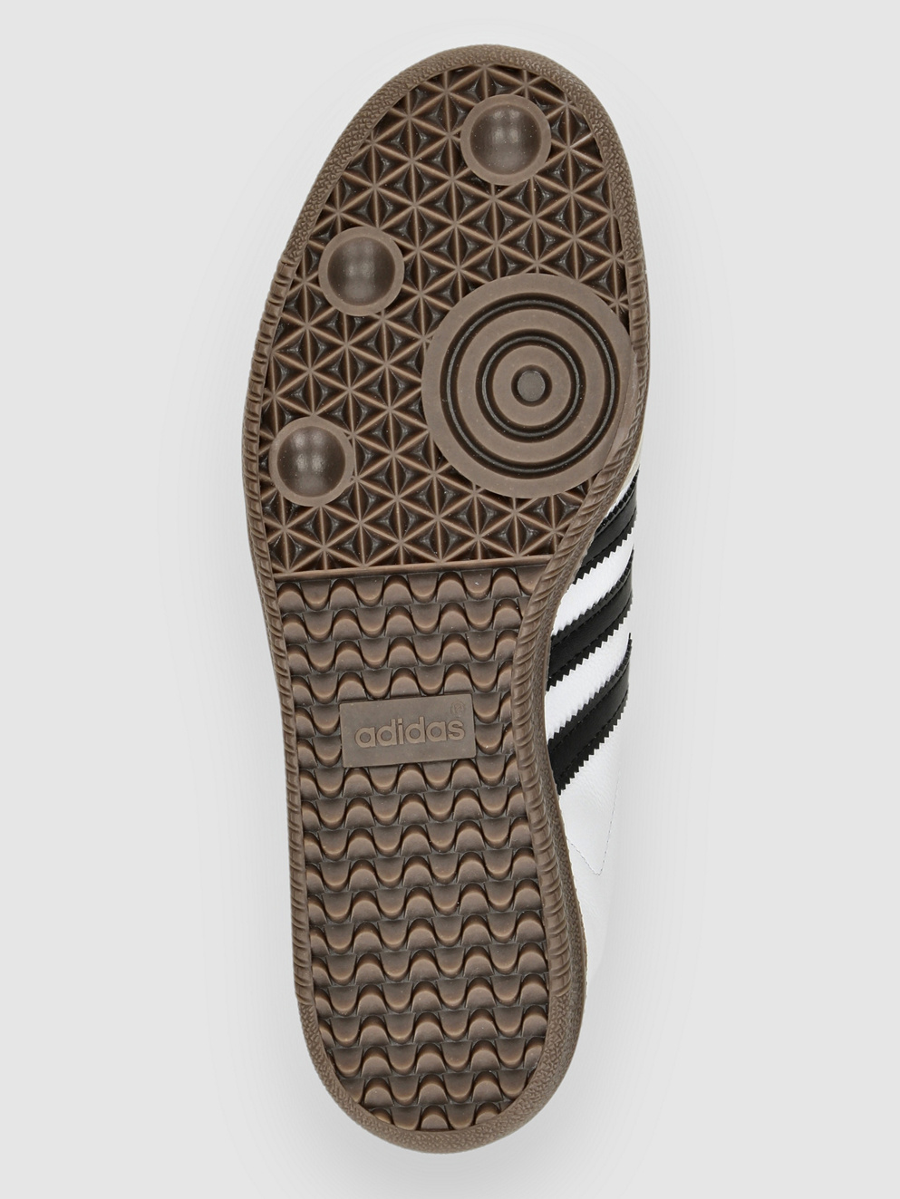 adidas Skateboarding Samba ADV Skate Shoes ftwwht/cblack/gum5