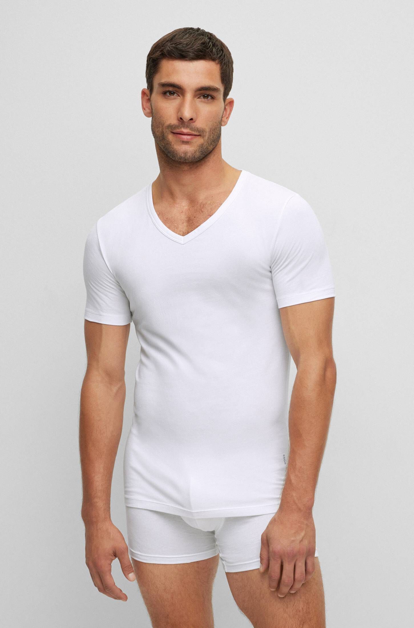 BOSS| Herren Unterhemd MODERN 2er-Pack Slim Fit