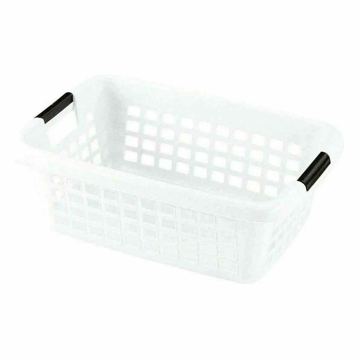 BigBuy Home Panier à linge - Blanc