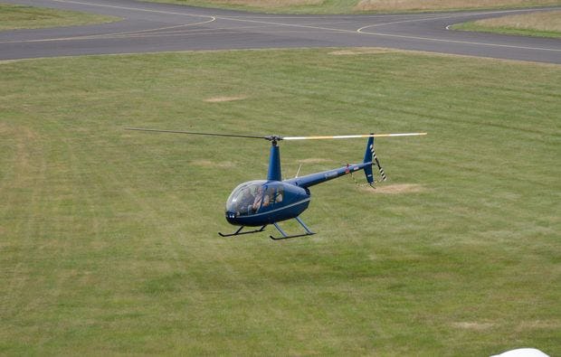 Hubschrauber-Skyline-Flug Dresden ab Kamenz als Geschenk
