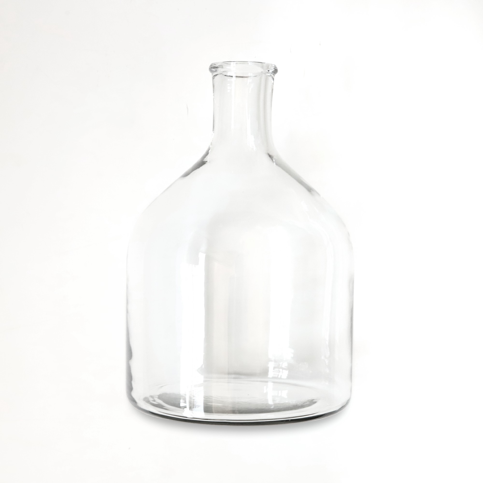 Glasflasche 'Clarté', Ø 16 cm, H 24 cm von fischer's lagerhaus