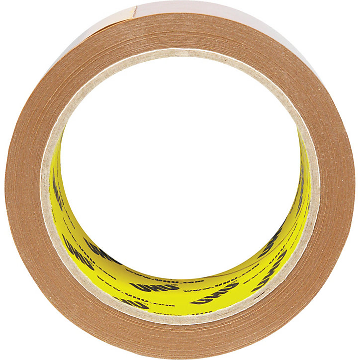Ruban adhésif d'emballage Rollafix brun 3 x 66 mm