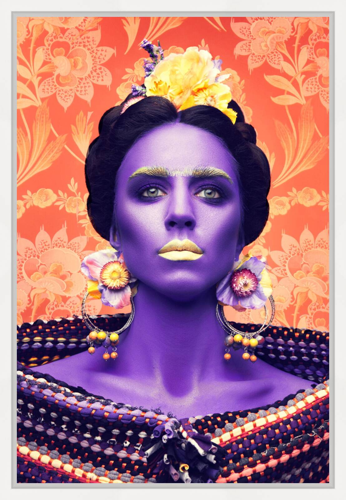 Frida (violet) by Dasha - Limited Edition. Edition of: 150. Signed.