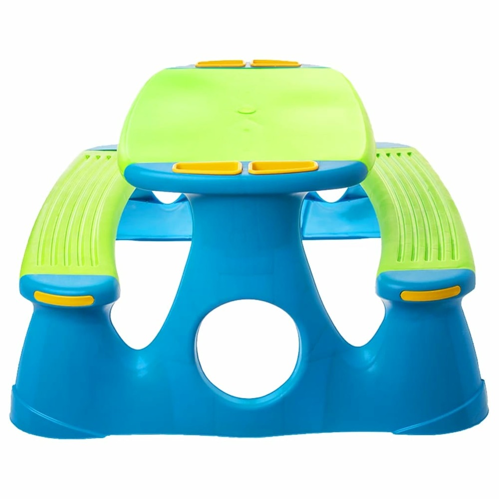 Banc de pique-nique pour enfants 89,5x84,5x48 cm polypropylène