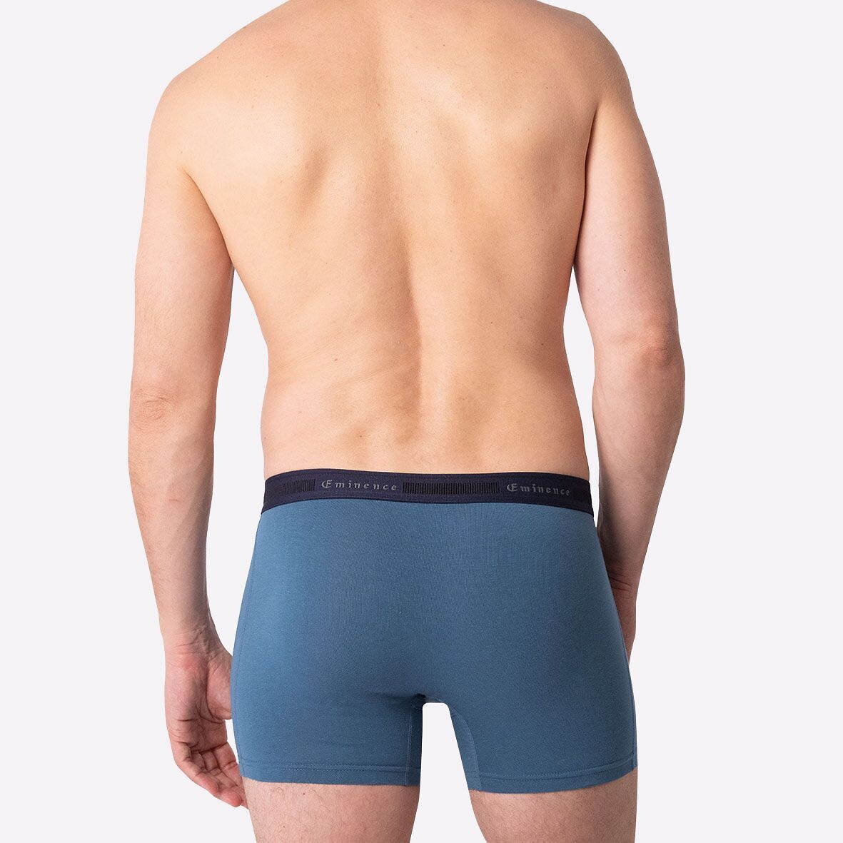 EMINENCE<br>Conjunto de 3 cuecas boxer lisas de alfaiate