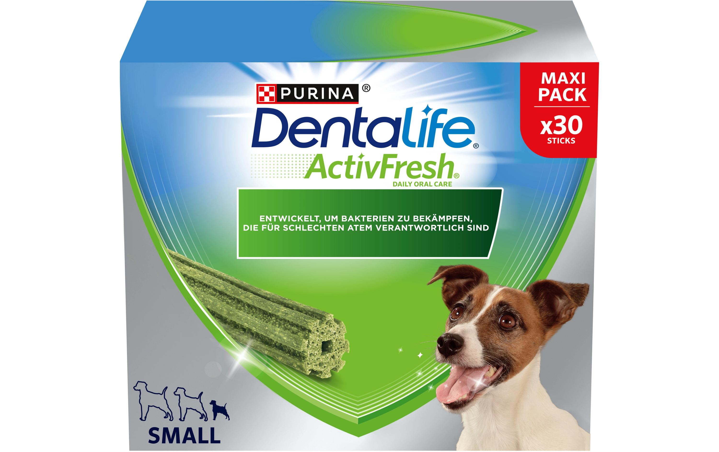 Kausnack ActivFresh Small, 30 SticksZahnpflege-Snack für Hunde