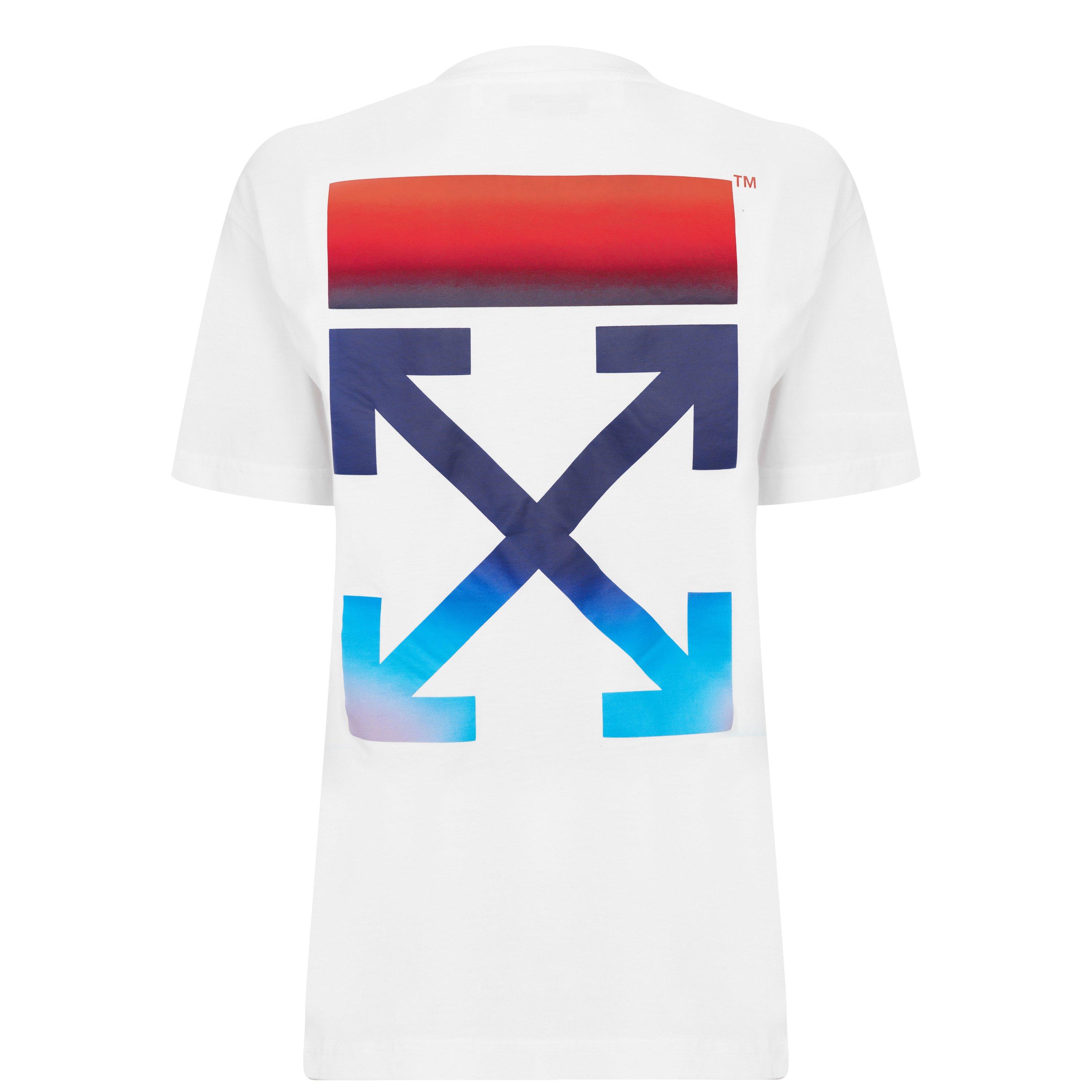 Off White Blur Line T Shirt