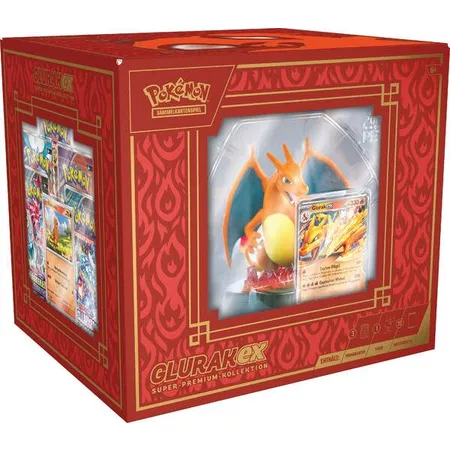 Pokemon Super-Premium-Kollektion Glurak-ex