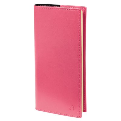 Agenda de poche spiralé Soho Italnote S - 1 semaine sur 2 pages - 8,8 x 17 cm - rose - Quo Vadis