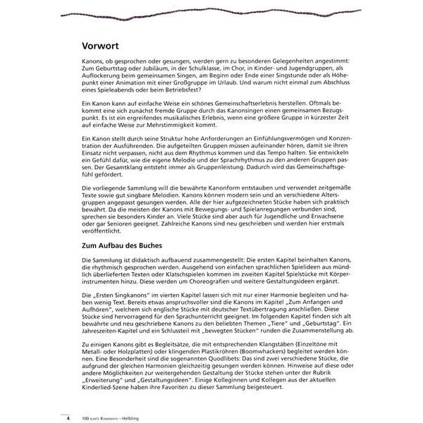 Helbling Verlag 100 bunte Kanonhits