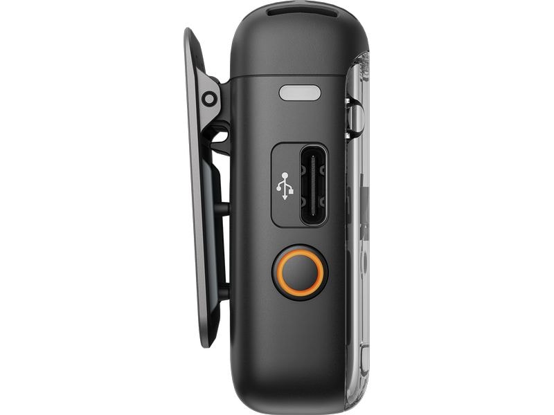 DJI Mikrofon Mic 2 Transmitter Schattenschwarz Profiklang im Taschenformat