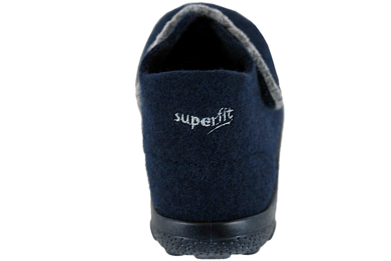 SUPERFIT HAPPY MOUSE HJEMMESKO I MØRKEBLÅ FILT