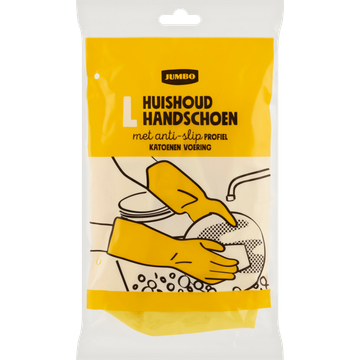 Jumbo Huishoudhandschoen L 1 Stuk