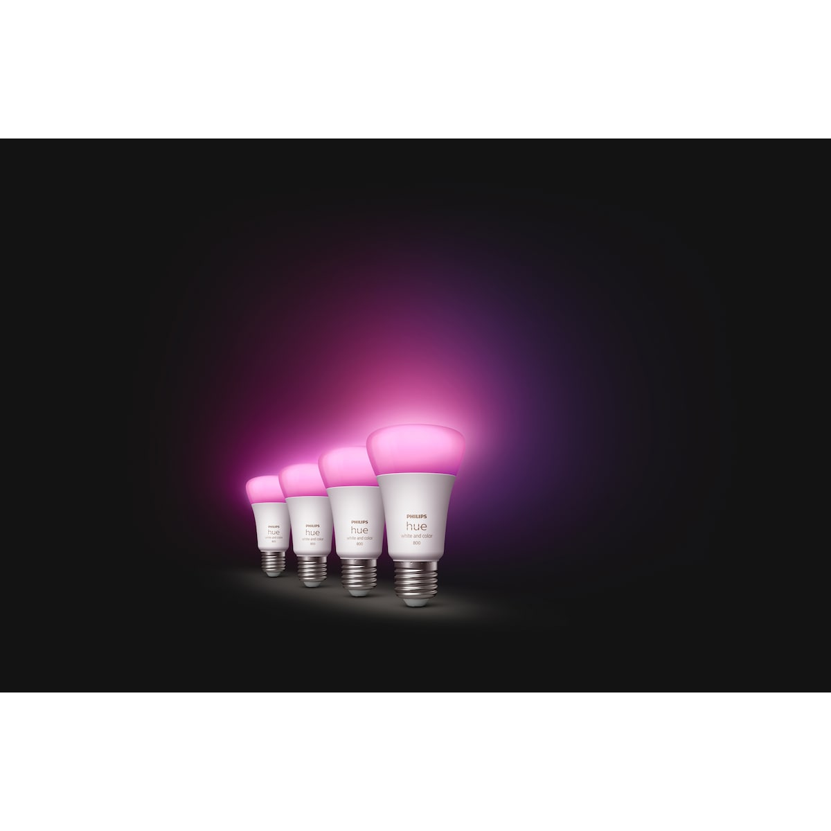 Philips Hue WCA 6,5W A60 E27 4-pk.