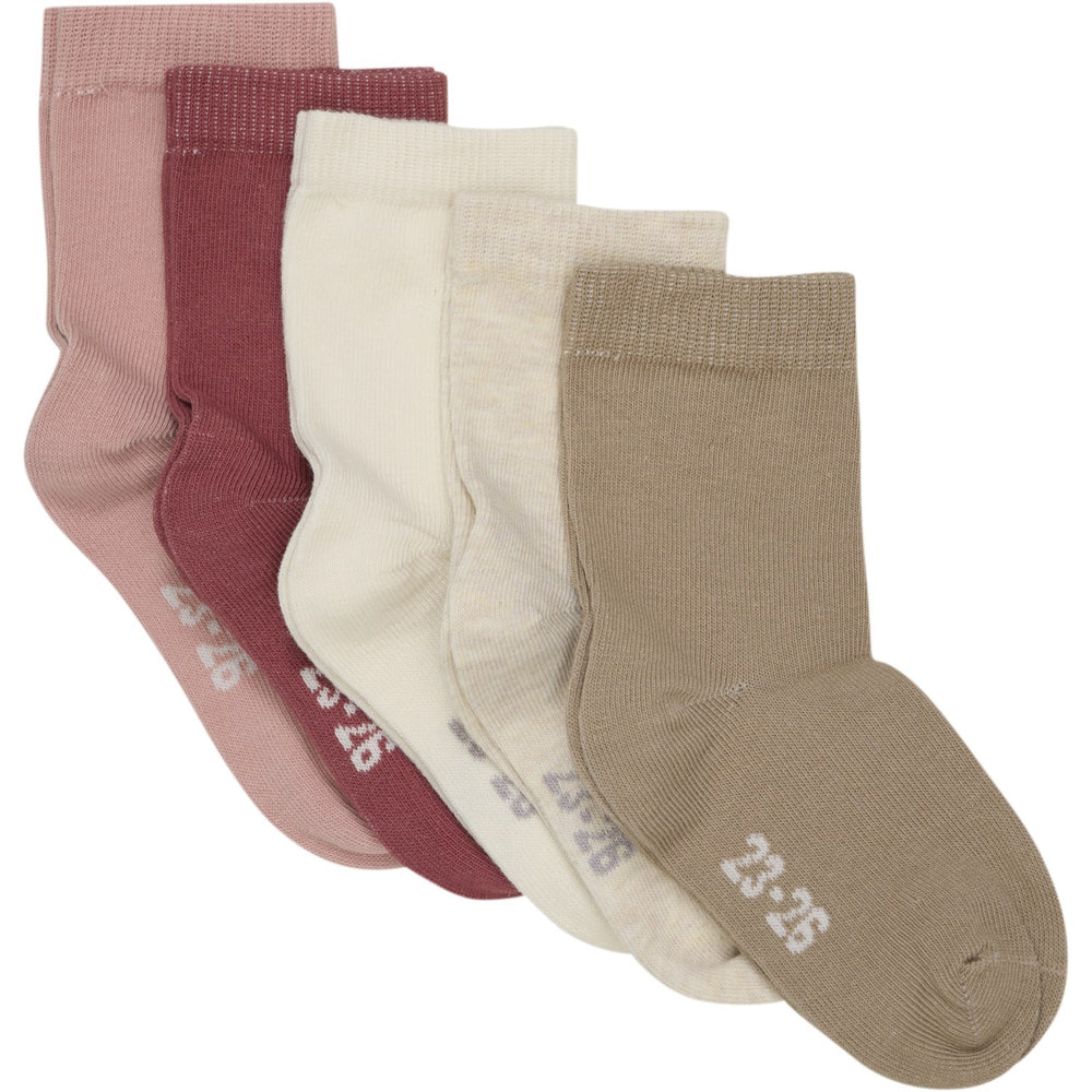 Køb Minymo Rose Cloud Ankelstrømper - multi (5-pak)