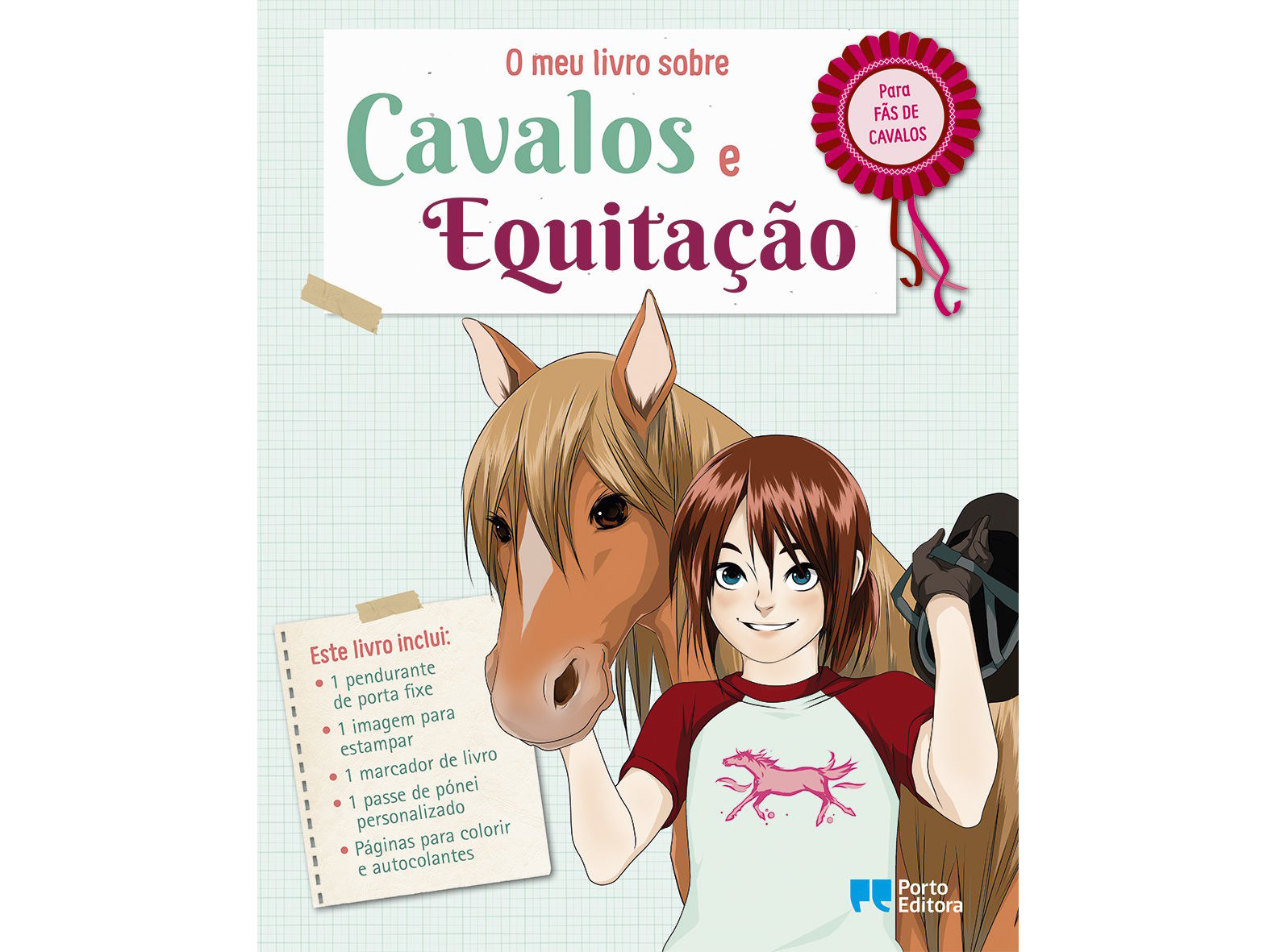 LIVRO O MEU LIVRO SOBRE CAVALOS