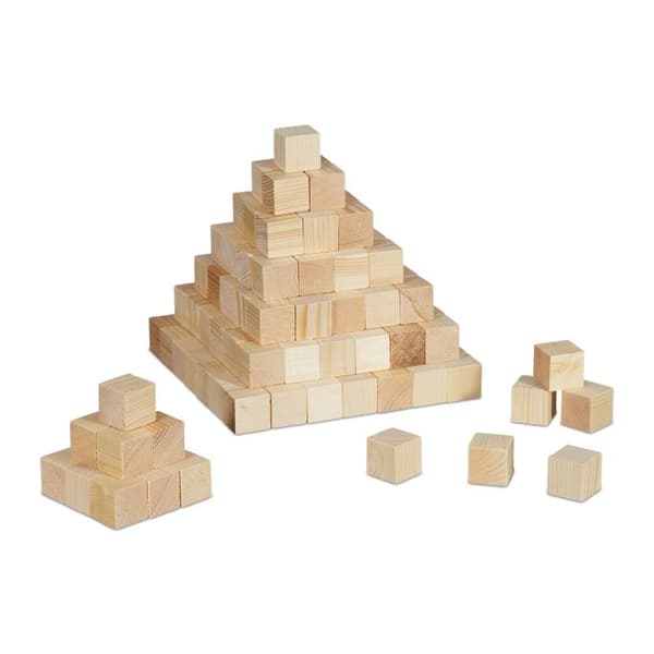 Trekube 2cm sett med 160 stk