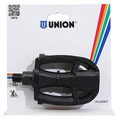 Union Pedal Child Sp481 SB PP Plastic noir Roulement plus lent. Fil 9/16